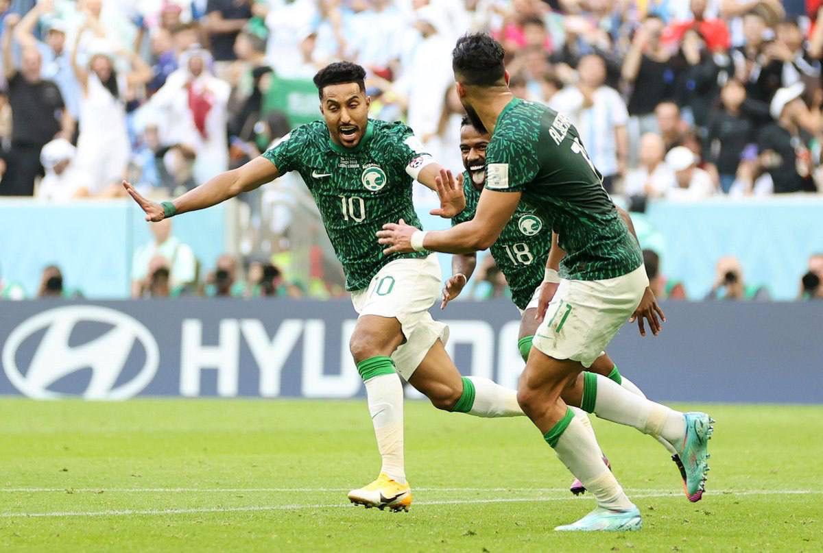 شاهد أهداف مباراة السعودية والأرجنتين في المجموعة C كأس العالم ٢٠٢٢